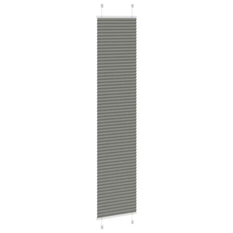 Plissé rolgordijn 45x200 cm stofbreedte 44,4 cm antraciet 4
