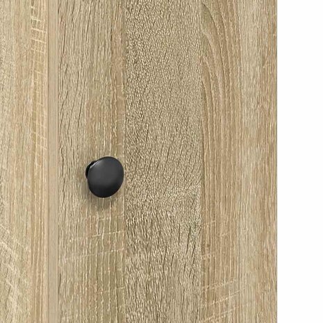Badkamerkast met rolhouder 20,5x22x72 cm sonoma eikenkleurig 9