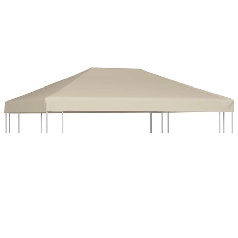 Prieeldak 310 g/m² 4x3 m beige 1