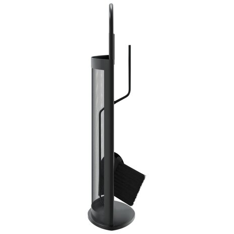5-delige Haardset 23x15x66 cm staal 5