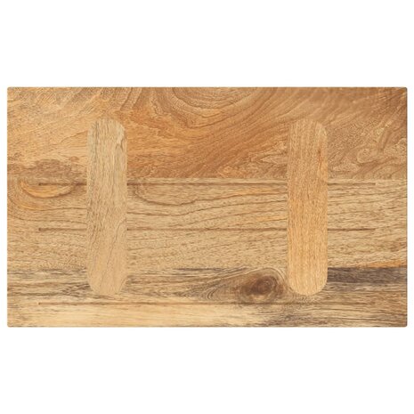 Tafelblad rechthoekig 60x20x3,8 cm massief mangohout 5