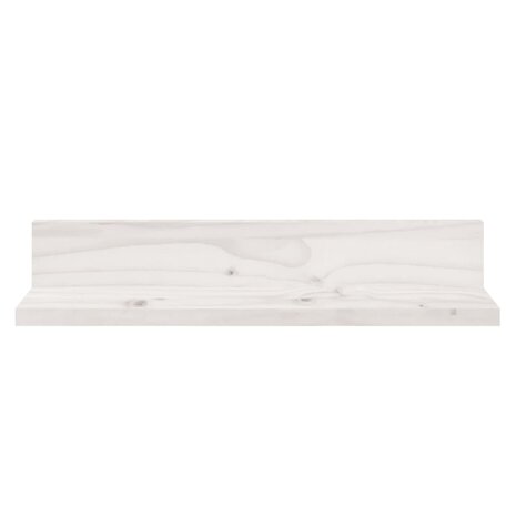 Wandkasten 2 st 50x11x9 cm massief grenenhout wit 3