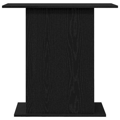 Aquariumstandaard 75x36x72,5 cm bewerkt hout zwart eikenkleurig 5
