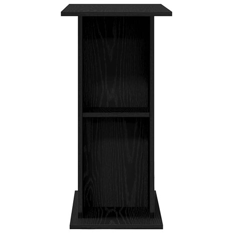 Aquariumstandaard 75x36x72,5 cm bewerkt hout zwart eikenkleurig 6
