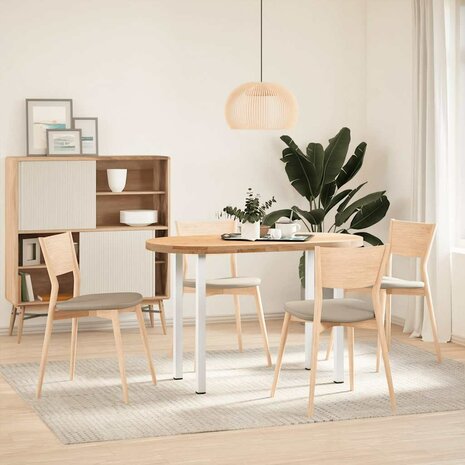 Console tafelpoten 4 st 72-74 cm staal wit 3