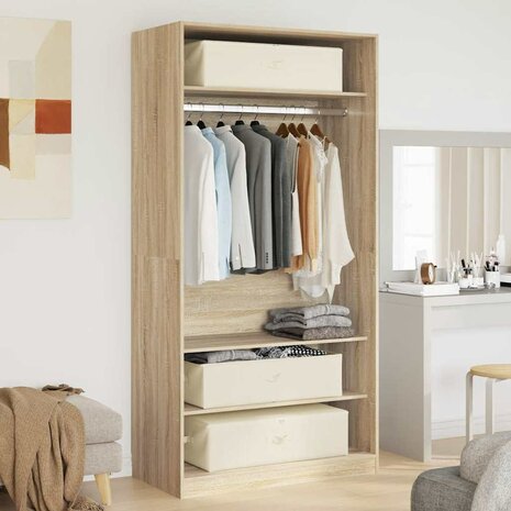 Opbergboxen 2 st 43x34x23 cm stof crèmekleurig 1
