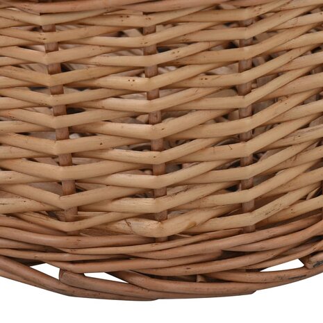 Houtmand met handvatten 88x57x34 cm natuurlijk wilgenhout 6