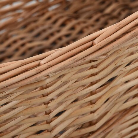 Houtmand met handvatten 88x57x34 cm natuurlijk wilgenhout 8