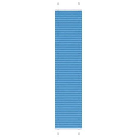 Plissé rolgordijn 40x200 cm stofbreedte 39,4 cm polyester blauw 1