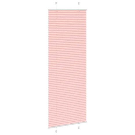 Plissé rolgordijn 70x200 cm stofbreedte 69,4 cm polyester roze 3