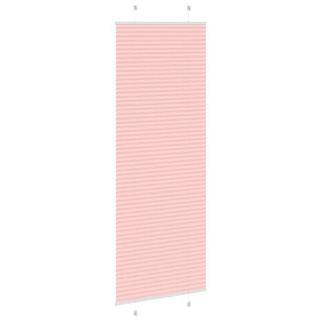 Plissé rolgordijn 70x200 cm stofbreedte 69,4 cm polyester roze 4