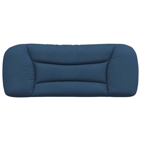 Hoofdbordkussen "Hvar" 100 cm stof blauw 5