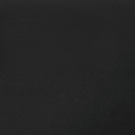 Hoofdbordkussen "Zadar" 120 cm kunstleer zwart en wit 8