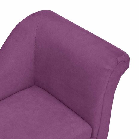 Hondenbank met kussen 83x44x44 cm pluche bordeauxrood 7
