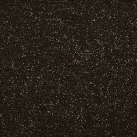 Trapmatten zelfklevend 10 st 65x21x4 cm naaldvilt donkerbruin 7