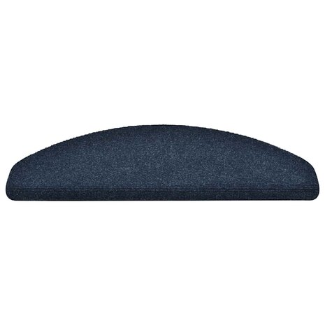 Trapmatten zelfklevend 10 st 65x21x4 cm naaldvilt marineblauw 4