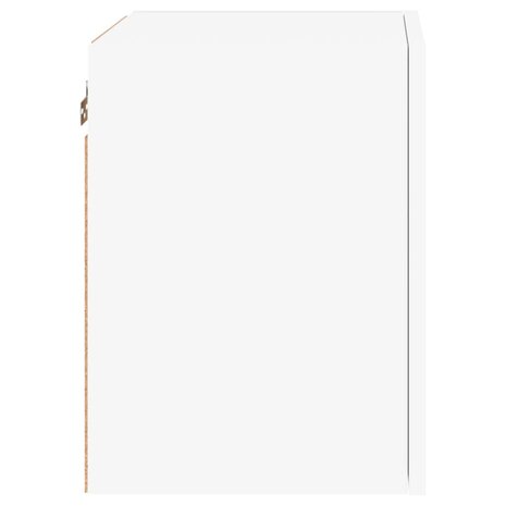Tv-wandmeubel 40,5x30x40 cm bewerkt hout wit 8