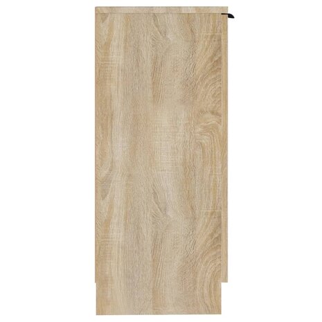 Dressoir 30x30x70 cm bewerkt hout sonoma eikenkleurig 8