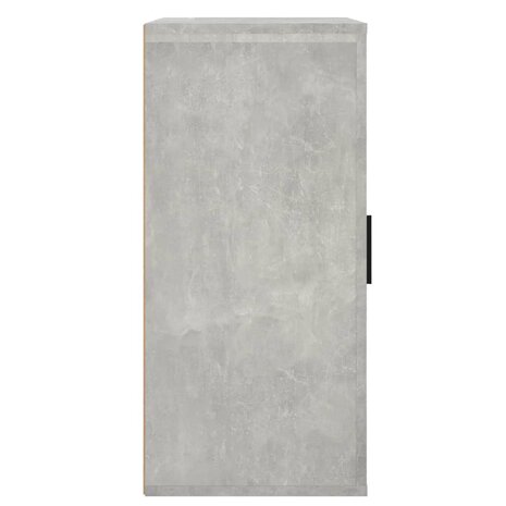 Dressoir 40x33x70 cm bewerkt hout betongrijs 5