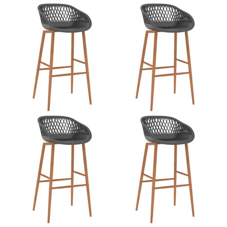 5-delige Barset zwart en grijs 6