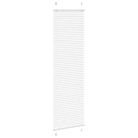 Plissé rolgordijn 65x200 cm stofbreedte 64,4 cm polyester wit 3