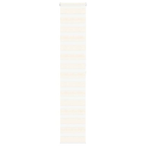 Zebra rolgordijn 40x200 cm stofbreedte 35,9 cm marmerbeige 1