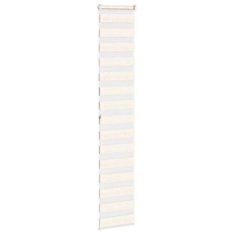 Zebra rolgordijn 40x200 cm stofbreedte 35,9 cm marmerbeige 4