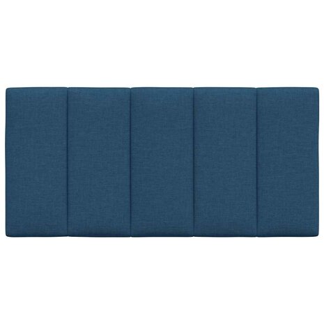 Hoofdbordkussen "Hanko" 100 cm stof blauw 4