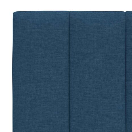 Hoofdbordkussen "Hanko" 100 cm stof blauw 7