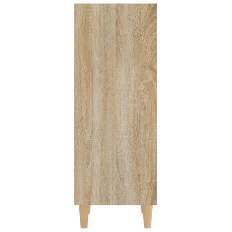 Dressoir 34,5x32,5x90 cm bewerkt hout sonoma eikenkleurig 6