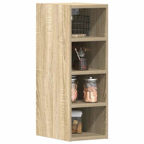 Hangkast 20x29,5x60 cm bewerkt hout sonoma eikenkleurig 1