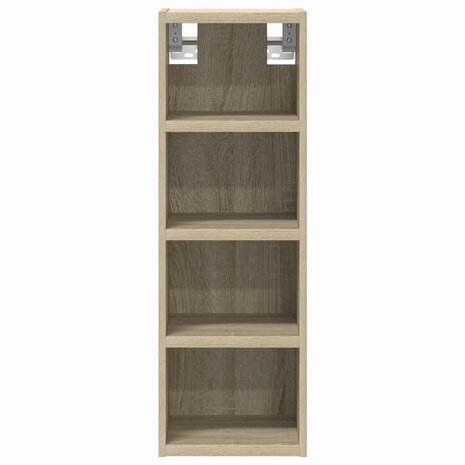 Hangkast 20x29,5x60 cm bewerkt hout sonoma eikenkleurig 4