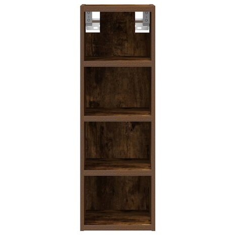 Hangkast Riga 20x29,5x60 cm bewerkt hout gerookt eikenkleurig 4