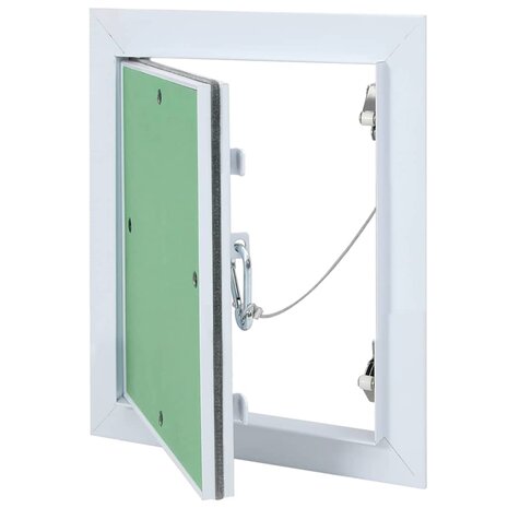 Toegangspaneel 150x200 mm met aluminium frame en gipsplaat 1