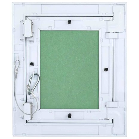 Toegangspaneel 150x200 mm met aluminium frame en gipsplaat 3