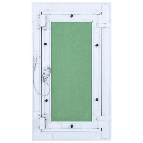 Toegangspaneel 150x300 mm met aluminium frame en gipsplaat 3