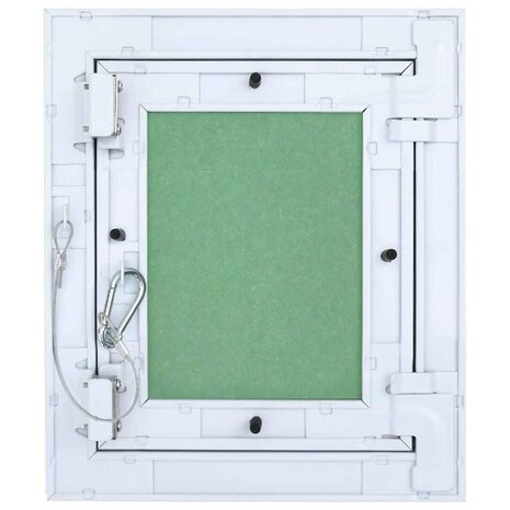 Toegangspaneel 200x250 mm met aluminium frame en gipsplaat 3