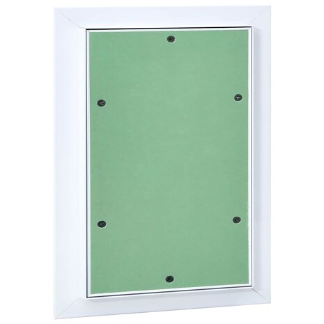 Toegangspaneel 200x300 mmmet aluminium frame en gipsplaat 2
