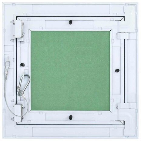 Toegangspaneel 250x250 mm met aluminium frame en gipsplaat 3
