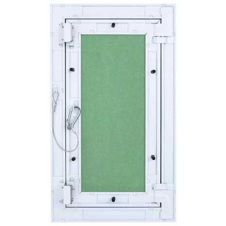 Toegangspaneel 250x500 mm met aluminium frame en gipsplaat 3
