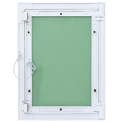 Toegangspaneel 300x400 mm met aluminium frame en gipsplaat 3