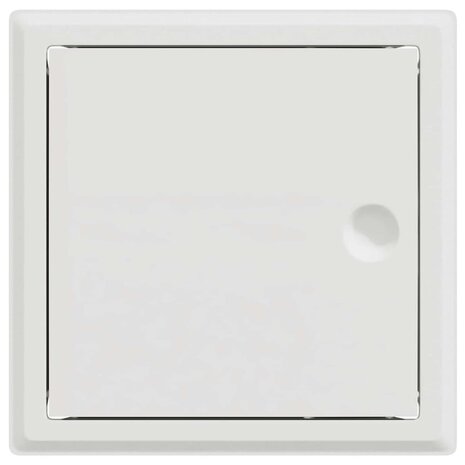 Toegangs paneel 2 pcs Wit 20 x 20 cm staal 4