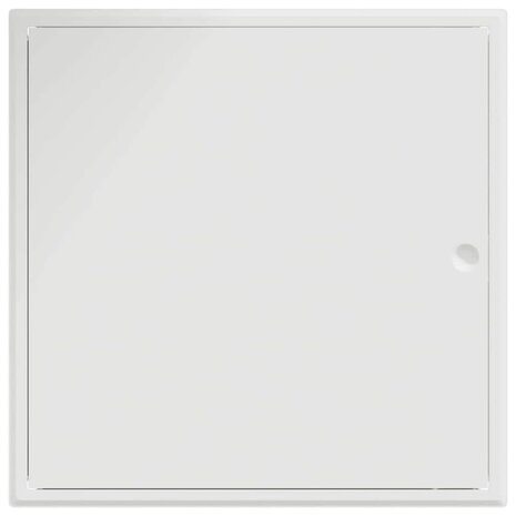 Toegangs paneel Wit 50 x 50 cm staal 4