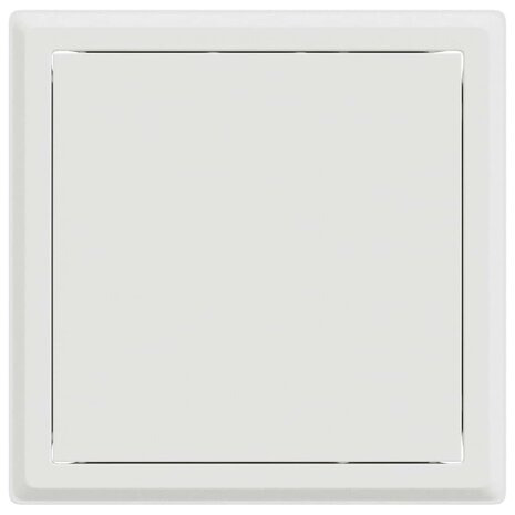 Toegangs paneel 2 pcs Wit 20 x 20 cm Staal 4