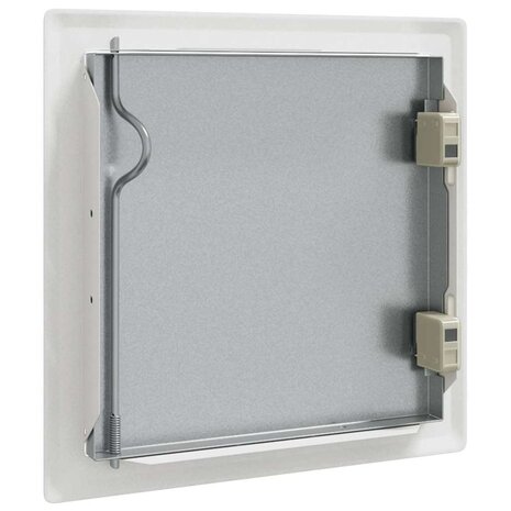 Toegangs paneel 2 pcs Wit 20 x 20 cm Staal 6