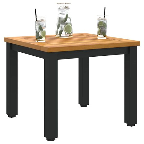 Tuin Bijzettafel 45x45x38 cm van Massief Acaciahout 2