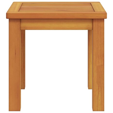 Tuin bijzettafel 35x35x34 cm van massief acaciahout 3