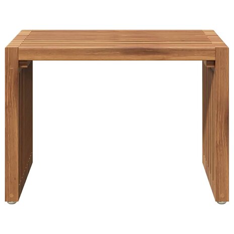 Tuin Bijzettafel 50x32,5x35 cm Massief Teakhout 4