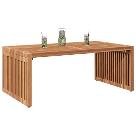 Tuinbijzettafel 90x49,7x36 cm Massief Teakhout 2