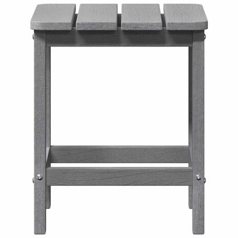 Adirondack Bijzettafel Lichtgrijs 38x38x45 cm HDPE 4
